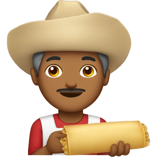 Mexican making tamales emoji
