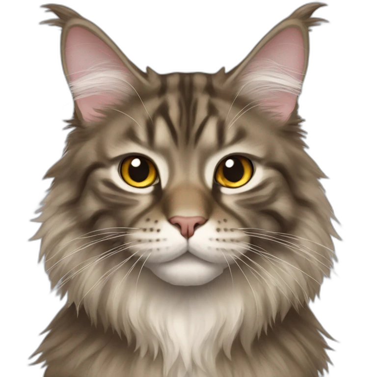 maine coon cat emoji