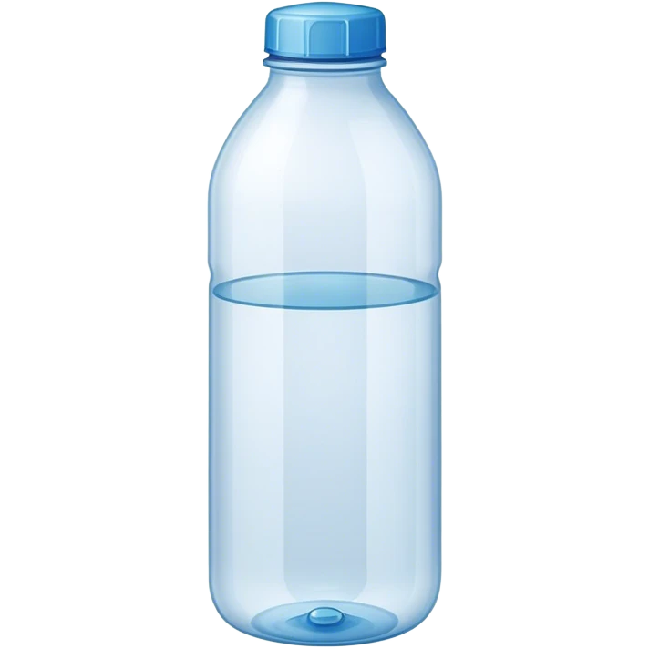 Water bottle emoji