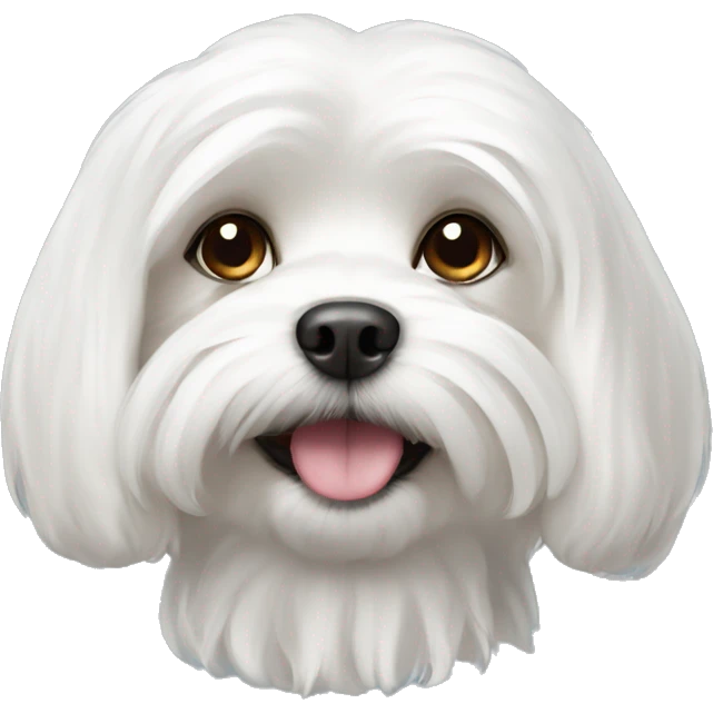 Maltese dog emoji
