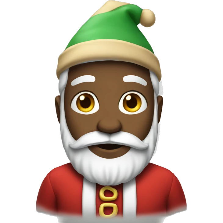 Santa is coming to town  emoji