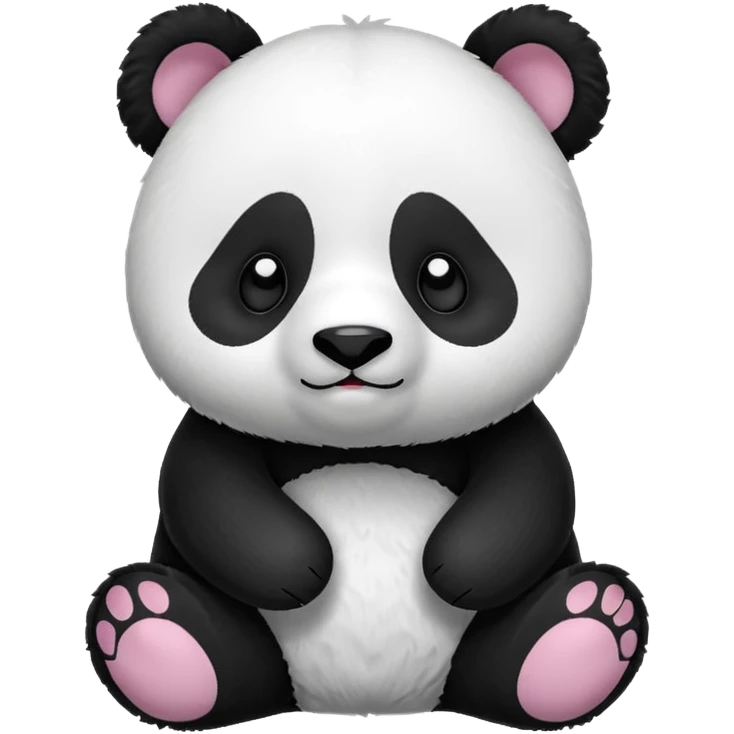 Mavi panda emoji