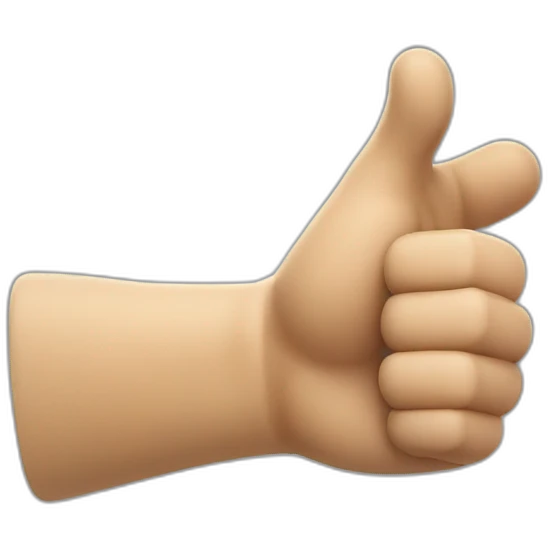 super mario hand pointing emoji