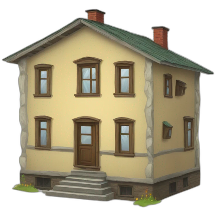 Russian home soviet emoji