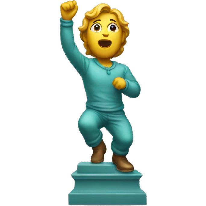 surprised statue emoji