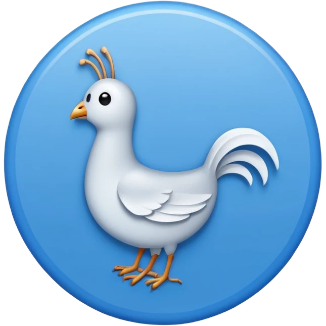 Generate an emoji. A white tick in the blue circle. (Such as TikTok verified tick) emoji