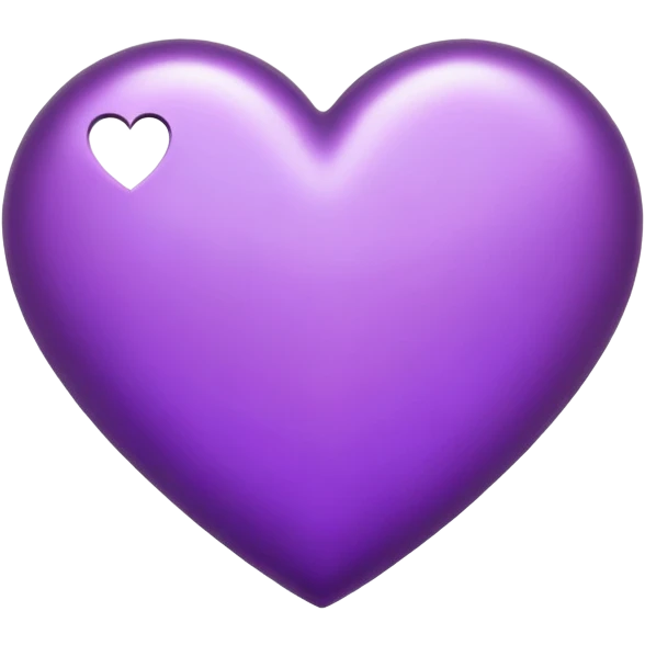 
purple heart emoji