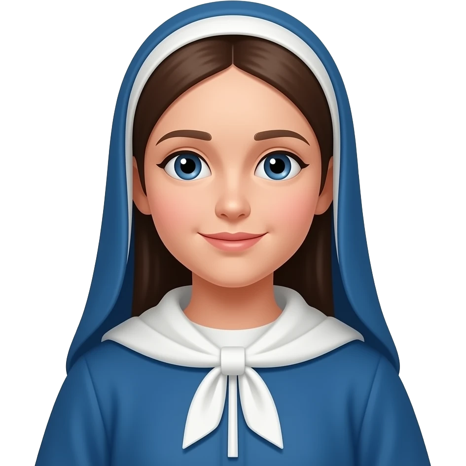 chica influenciada por la isglesia emoji