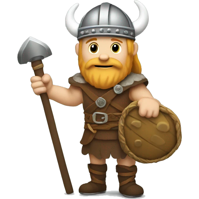 Viking with a bag of coins  emoji