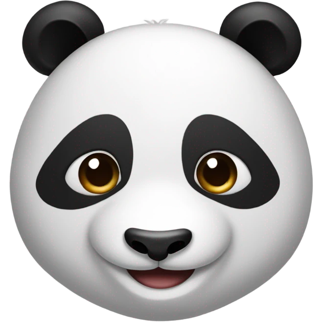 Panda smiling emoji