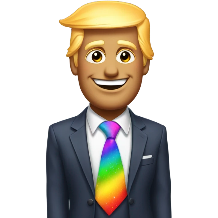 gay trump emoji