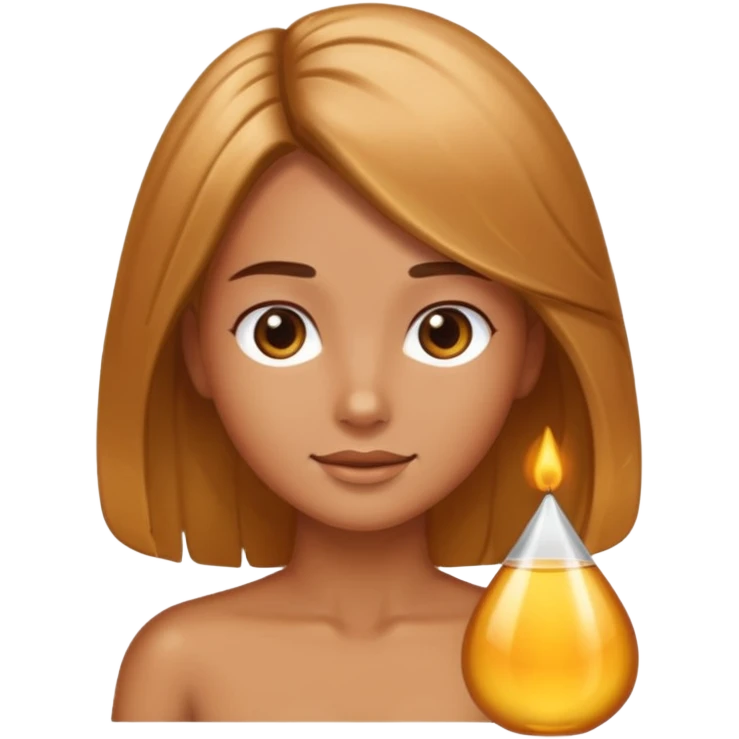 hair oiling emoji