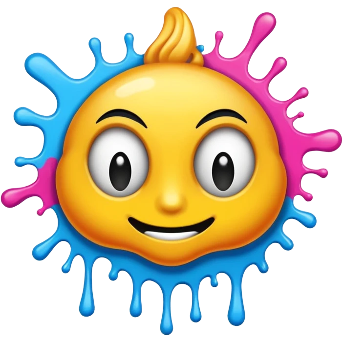 Сделай граффити, надпись "CNS" emoji