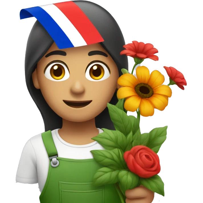 florist with armenian flag emoji