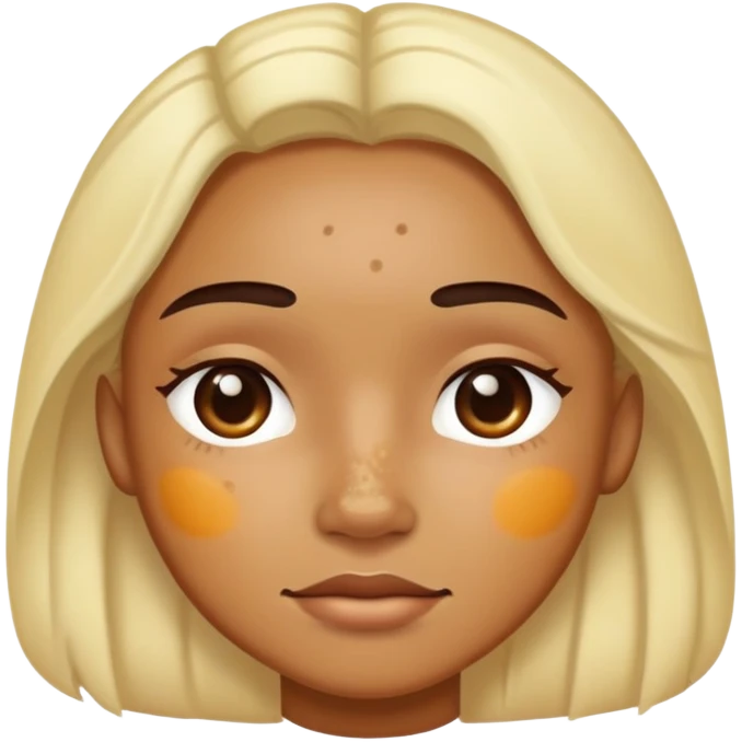 Hyperpigmentation meme emoji