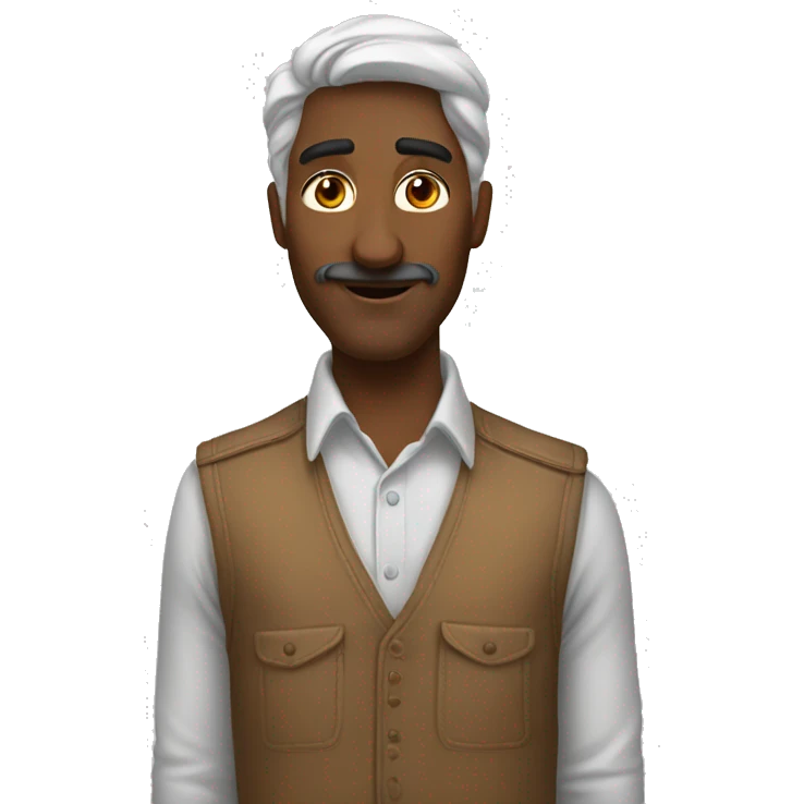 Коричневый пудель  emoji