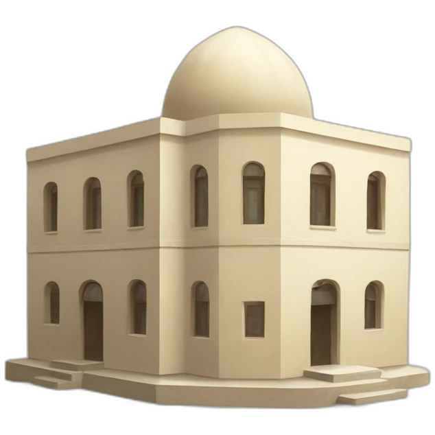 Saudi old building emoji