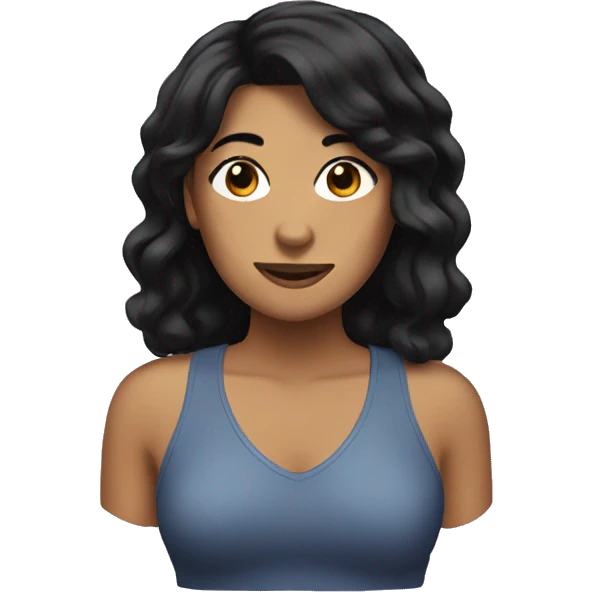 Lesbians with black hair  emoji