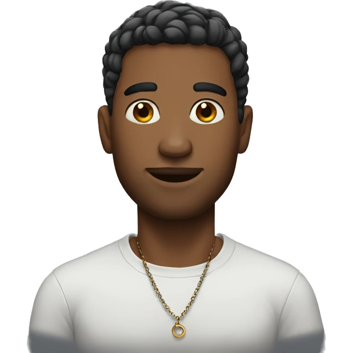 man with earring emoji