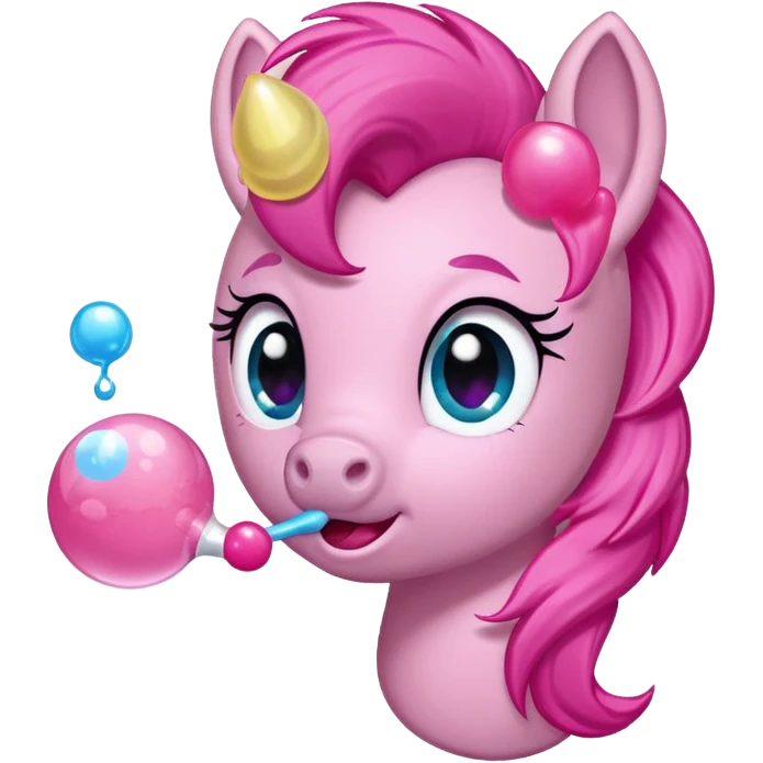 My little pony puffs gum emoji