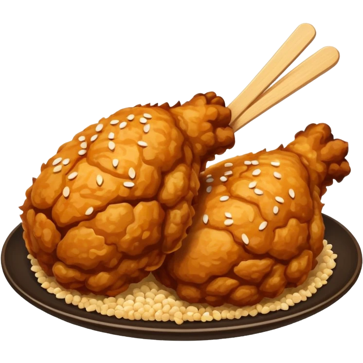 japanese fried chicken emoji