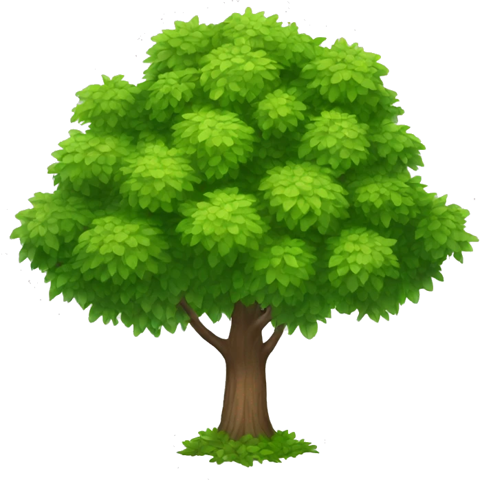 garden tree emoji