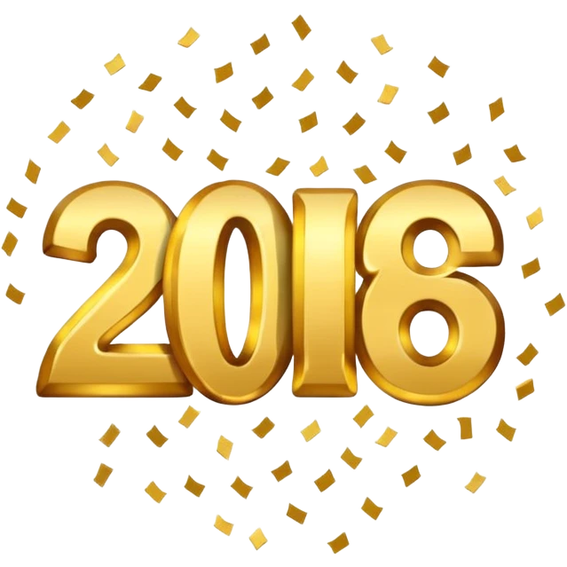 Make a text that says ‘2026 happy new year’ emoji