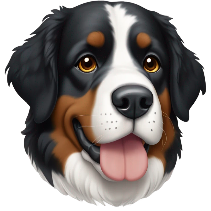 Bernese mountain dog emoji