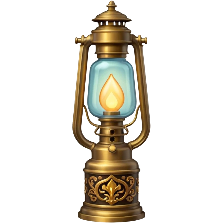 vintage gas lamp emoji