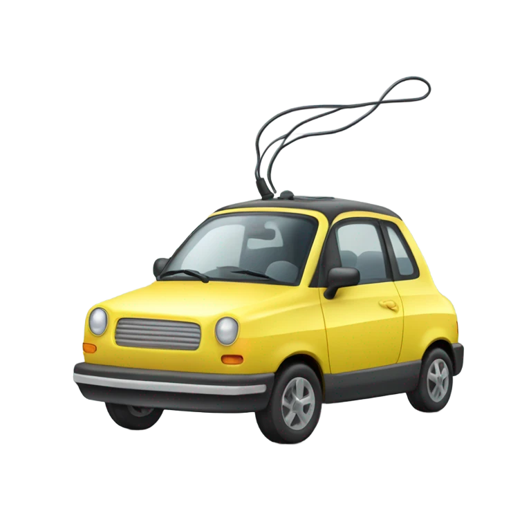 petite voiture électrique emoji