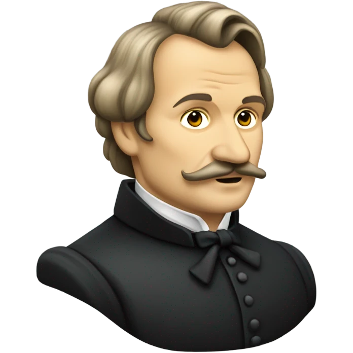 Nikolai Gogol with quiff  emoji