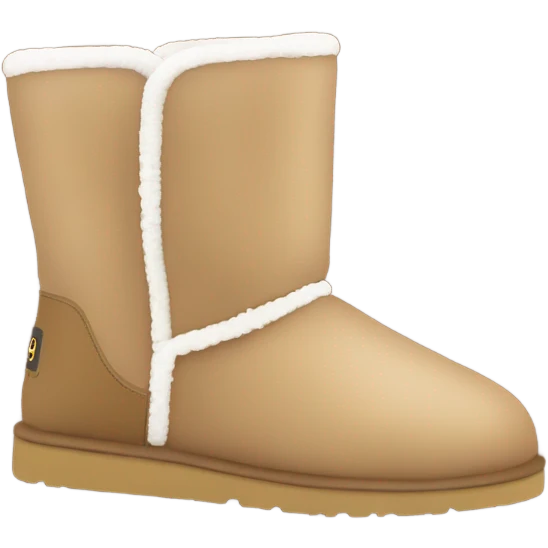 Ugg shoes ￼ emoji