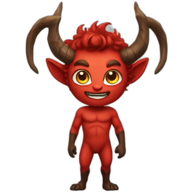 Devil faun emoji