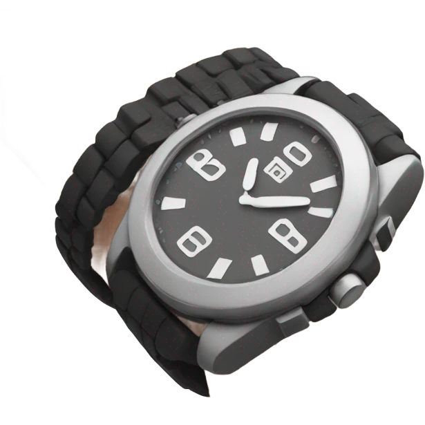a watch on the hand emoji