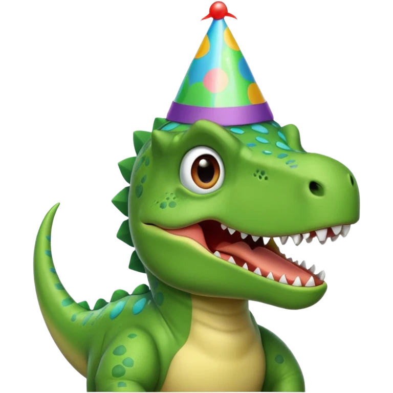 Dinosaur bday emoji