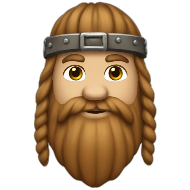 Gimli dwarf emoji