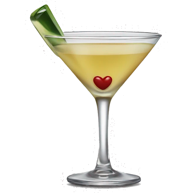 Pornstar Martini emoji