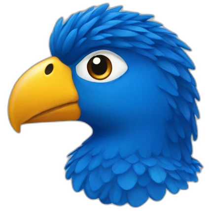 Blue de rio emoji
