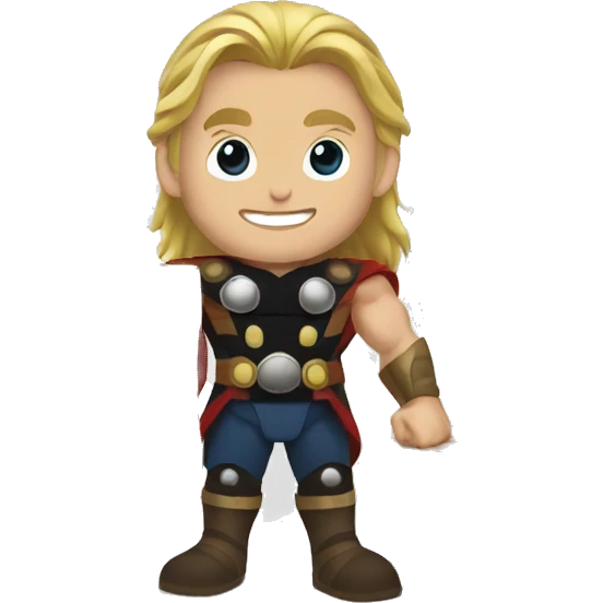 thor in a warehouse with packages emoji
