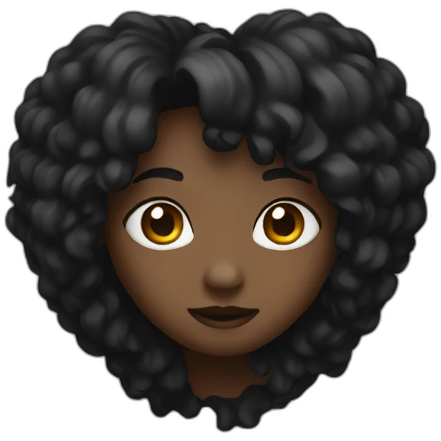 Black heart emoji