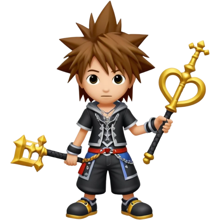 sora de kingdom hearts emoji