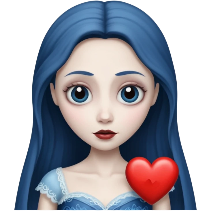 heart corpse bride HEART emoji