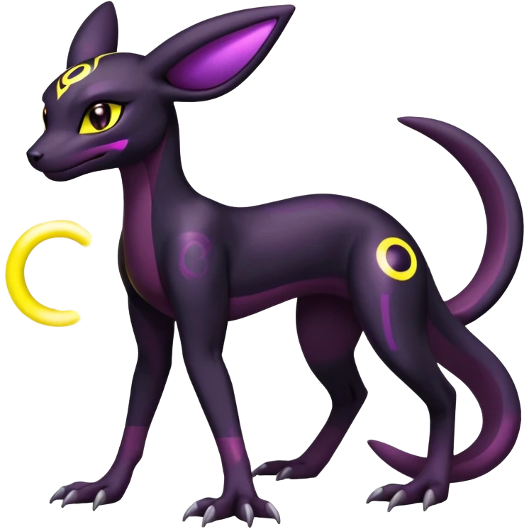 Salazzle-Umbreon-Fakémon-hybrid-creature (full body)  emoji