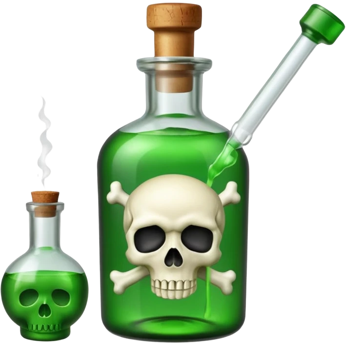 cyanide poison bottle emoji