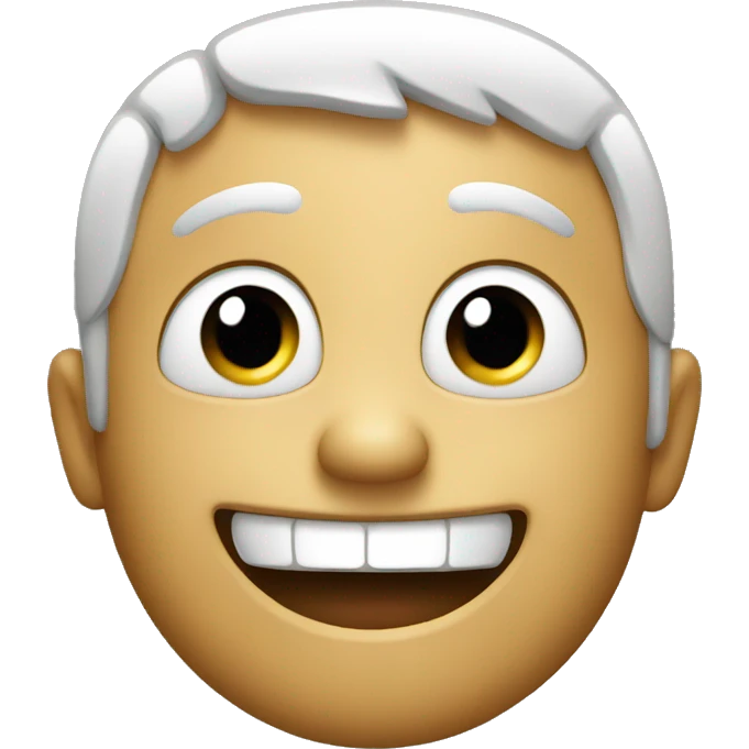cheeky face emoji