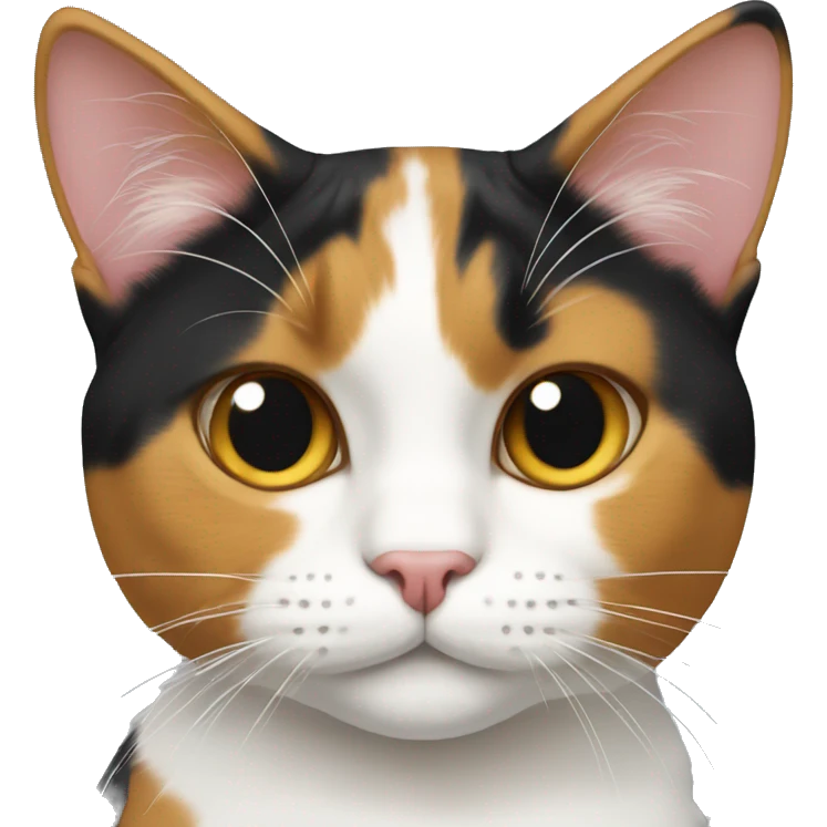 Calico cat emoji