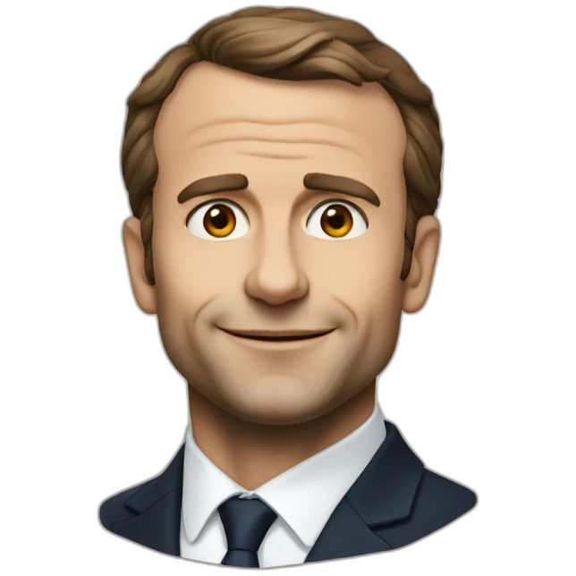 Macron en costar emoji