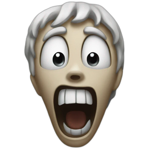 scream emoji