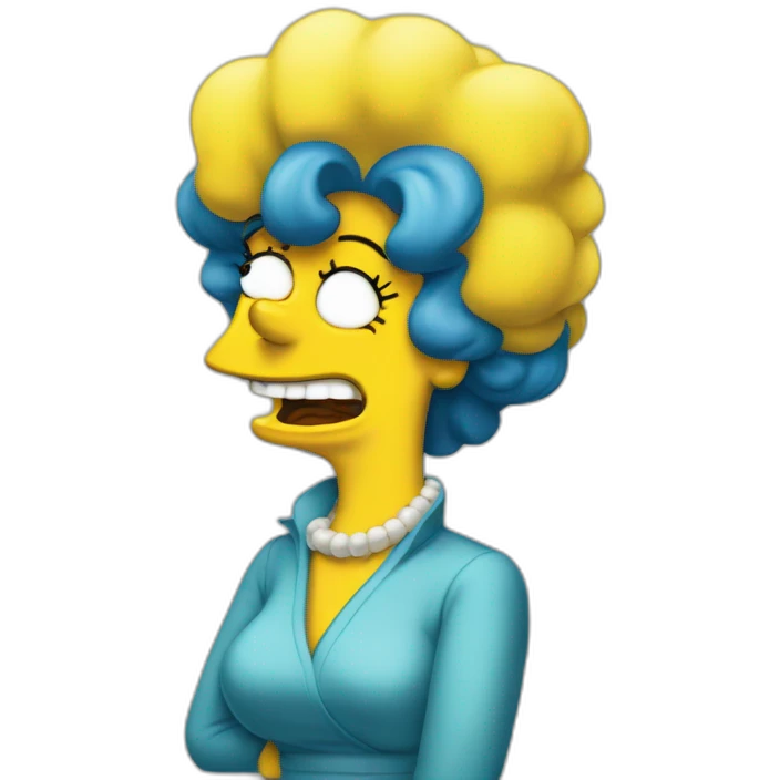 marge simpson emoji