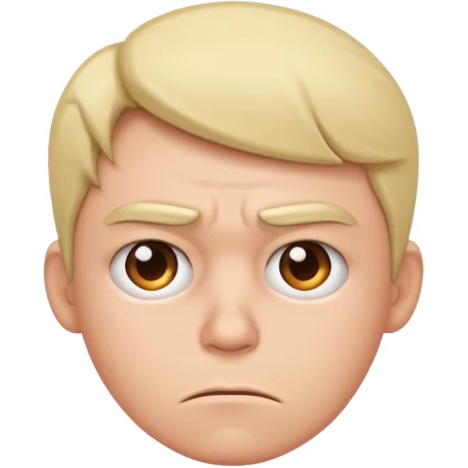Un persona estresada emoji